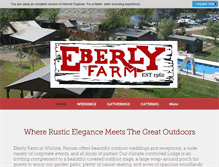 Tablet Screenshot of eberlyfarm.com